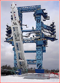 erecting