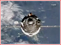Soyuz TMA-12 docks